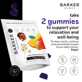 Barker Wellness Co Magnesium Gummies Tropical Mango packaging