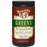 Barlean's Chocolate Silk Greens Superfood Powder front view