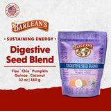 Barlean's daily Seed Blend packaging with nutrition facts