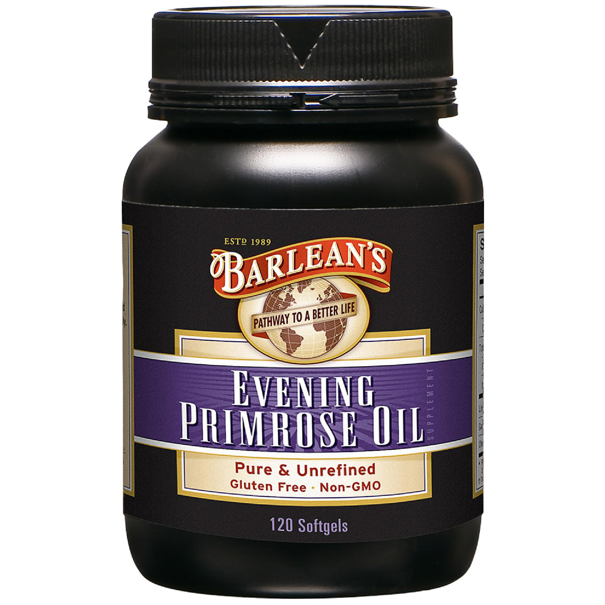 Barlean's Evening Primrose Oil Softgels 1846mg front view