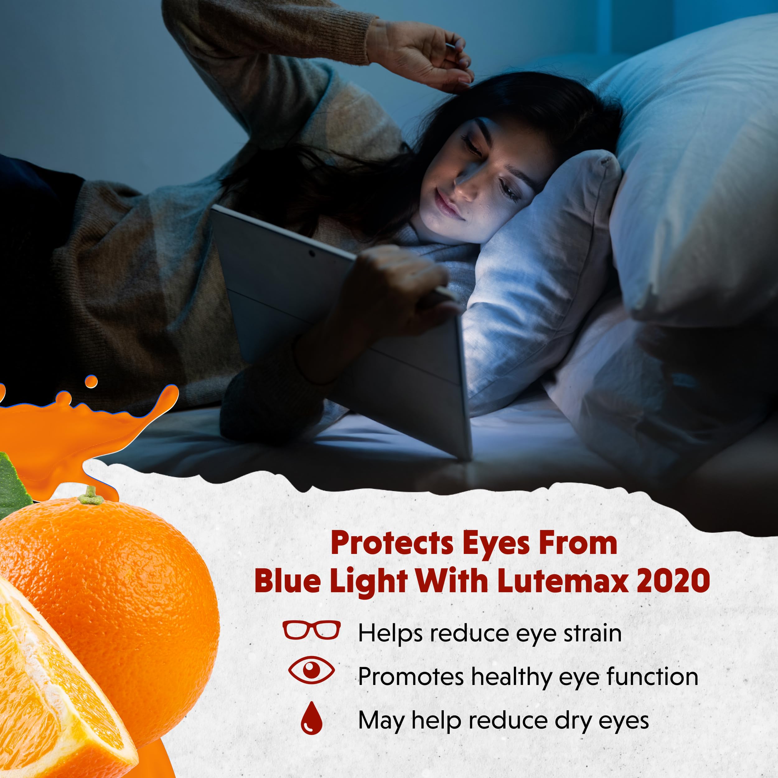 Barlean's Eye Remedy Lutein Supplement 499g in a smoothie