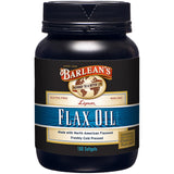 Barlean's Flax Oil Softgels 192g front view
