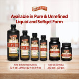 Barlean's Flax Seed Oil Softgels 1000mg in travel bag