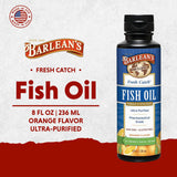 Barlean's Fresh Catch Fish Oil 227g bottle with label