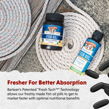 Barlean's Fresh Catch Fish Oil Softgels 1000mg softgel close-up