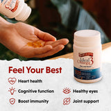 Barlean's Ideal Omega 3 Softgel Capsules 1000mg packaging