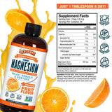 Barlean's Liquid Magnesium 508g packaging on a kitchen counter