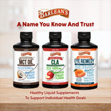 Barlean's MCT Oil 5400mg coconut flavour packaging