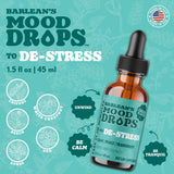 Barlean's Mood De-Stress Liquid Drops 1.5oz ingredients list