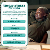 Barlean's Mood De-Stress Liquid Drops 1.5oz packaging