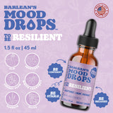 Barlean's Mood Resilient L-Theanine Liquid Drops packaging
