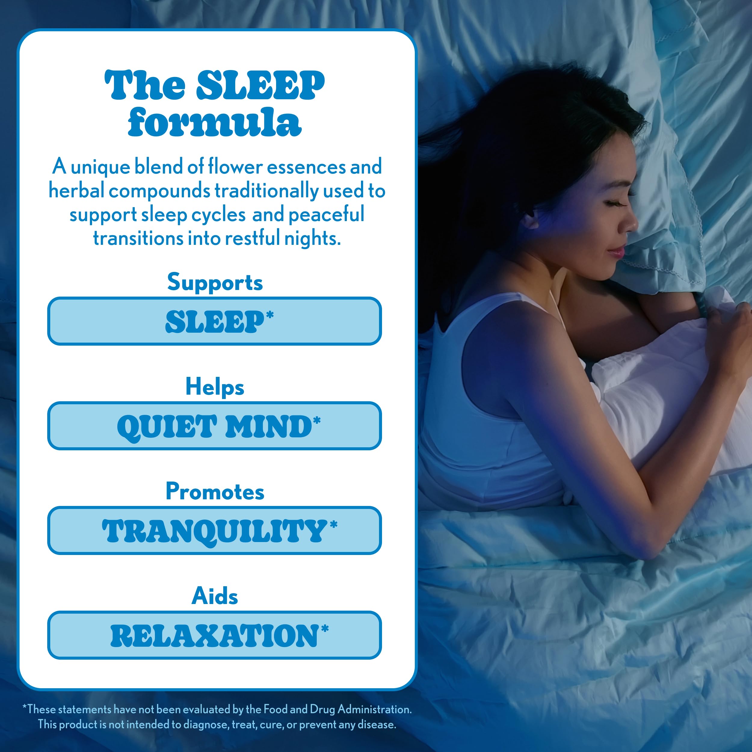Barlean's Mood Sleep Liquid Drops 1.5 Fl Oz showing ingredients