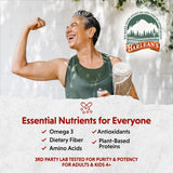 Barlean's Multi Seed Blend in a smoothie