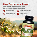 Barlean's Olive Leaf Complex softgel in hand