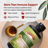 Barlean's Olive Leaf Extract 255g lifestyle scene with herbal setting