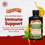 Barlean's Olive Leaf Extract 454g bottle side view