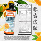 Barlean's Omega-3 Fish Oil 2400mg Orange Crème ingredients list