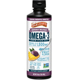 Barlean's Omega 3 Fish Oil Liquid 1500mg EPA/DHA front view