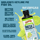 Barlean's Omega 3 Fish Oil Liquid 1500mg EPA/DHA in smoothie