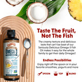 Barlean's Omega 3 Fish Oil Liquid ingredients list