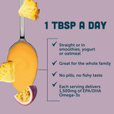 Barlean's Omega 3 Fish Oil Liquid ingredients list