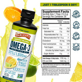 Barlean's Omega 3 Fish Oil Liquid ingredients list