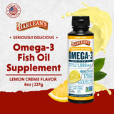 Barlean's Omega-3 Fish Oil Liquid Lemon Crème nutritional information