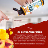 Barlean's Omega-3 Mango Peach Smoothie ingredients list
