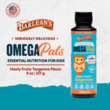 Barlean's Omega Pals fish oil bottle side view