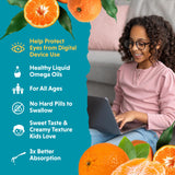 Barlean's Omega Pals fruity fish oil 454g tangerine flavour ingredients list