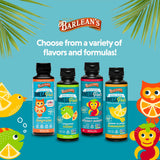 Barlean's Omega Pals fruity fish oil 454g tangerine flavour packaging