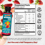 Barlean's Omega Pals Fruity Flax Oil nutritional information