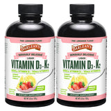 Barlean's Seriously Delicious Vitamin D3+K2 front view with packaging