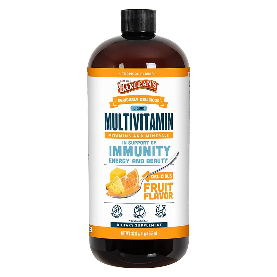 Barlean's Tropical Multivitamin Supplement front view