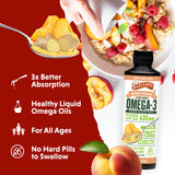 Barlean's Vegan Omega-3 Algae Oil serving size measurement