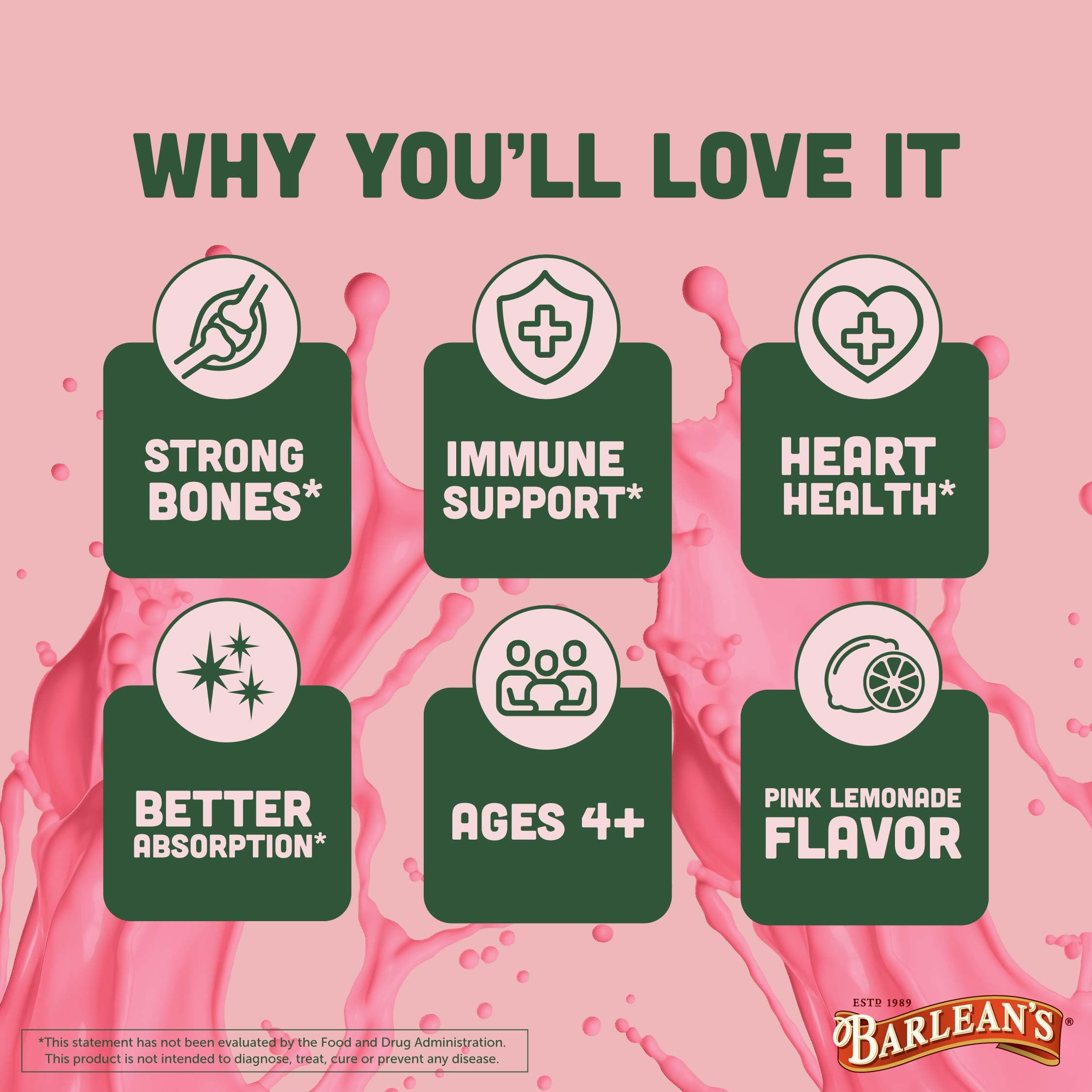 Barlean's Vitamin D3+K2 lifestyle scene with a spoon