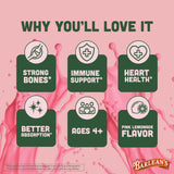 Barlean's Vitamin D3+K2 lifestyle scene with a spoon