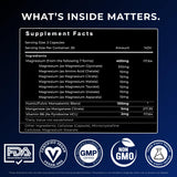 Barrett use CALMg Magnesium Supplement with measuring scoop