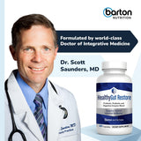 Barton Nutrition HealthyGut Restore Multi-Enzymes bottle top view