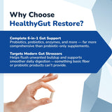 Barton Nutrition HealthyGut Restore Multi-Enzymes packaging with ingredients list