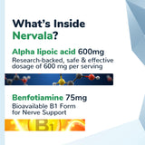 Barton Nutrition Nervala Alpha Lipoic Acid capsule on a wooden table