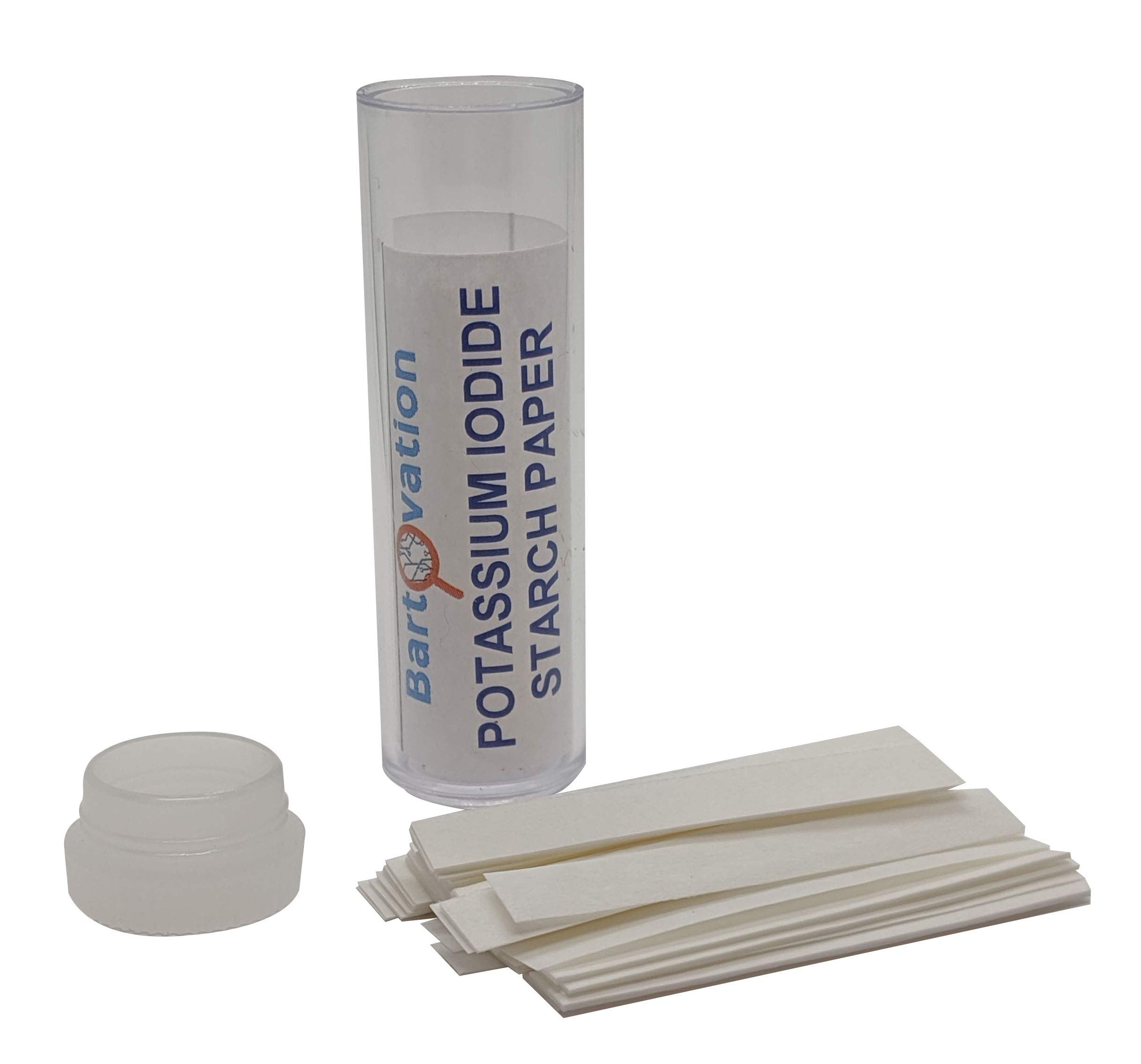 Bartovation Potassium Test Strips packaging and contents