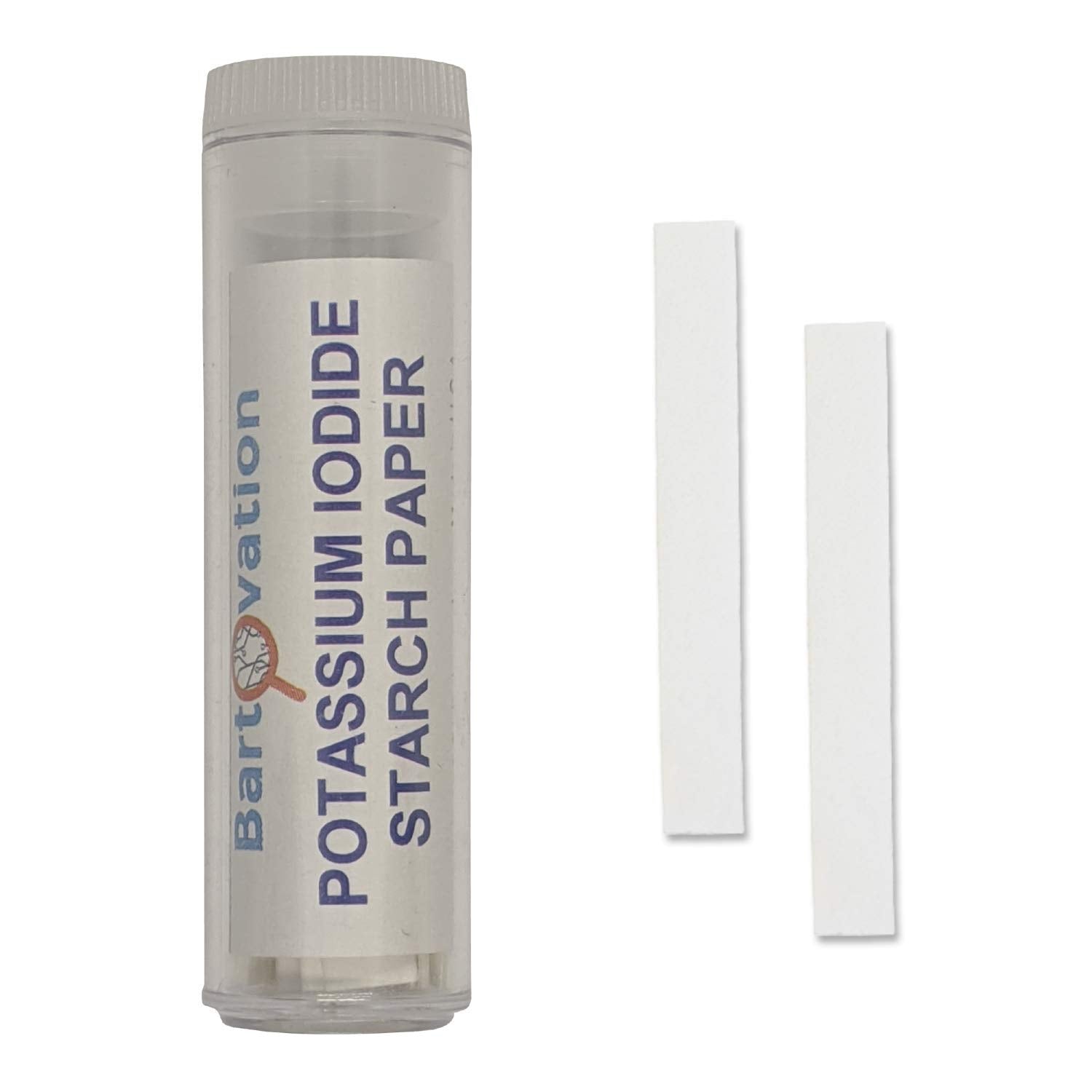 Bartovation Potassium Test Strips pocket-sized vial with 100 strips