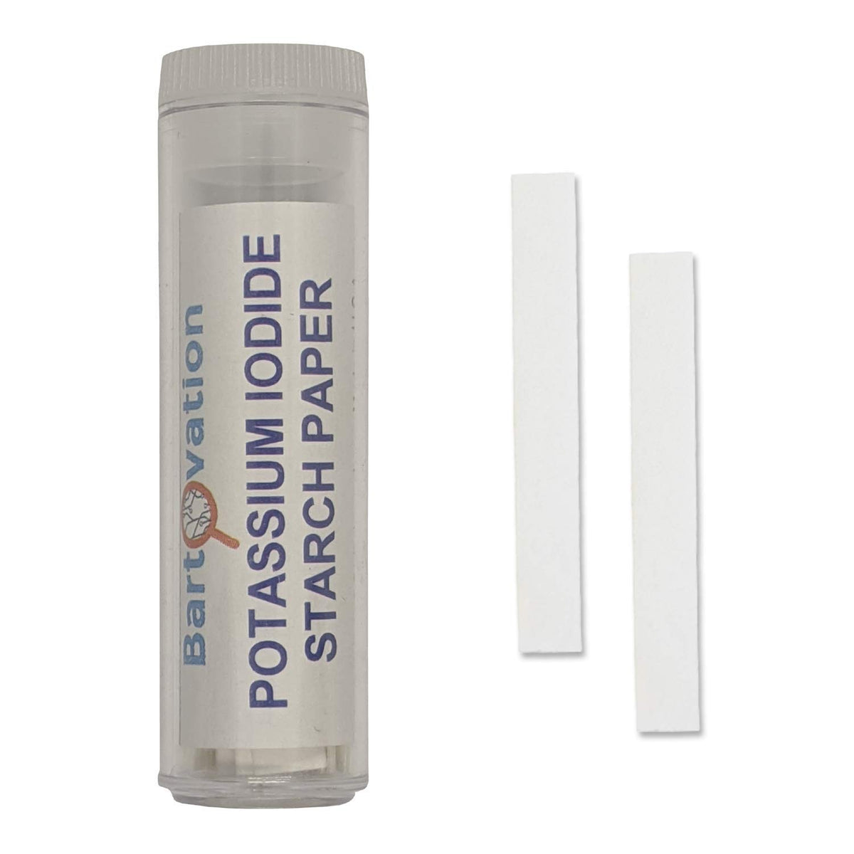Bartovation Potassium Test Strips pocket-sized vial with 100 strips
