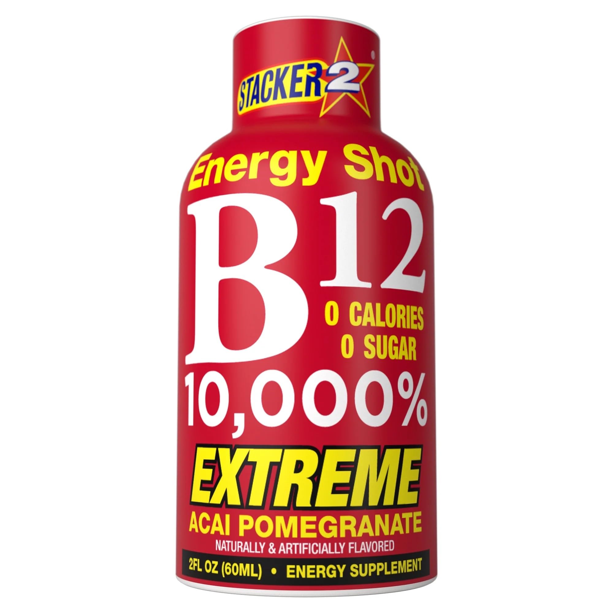 BASED BOX B12 Energy Drink Acai Pomegranate front view