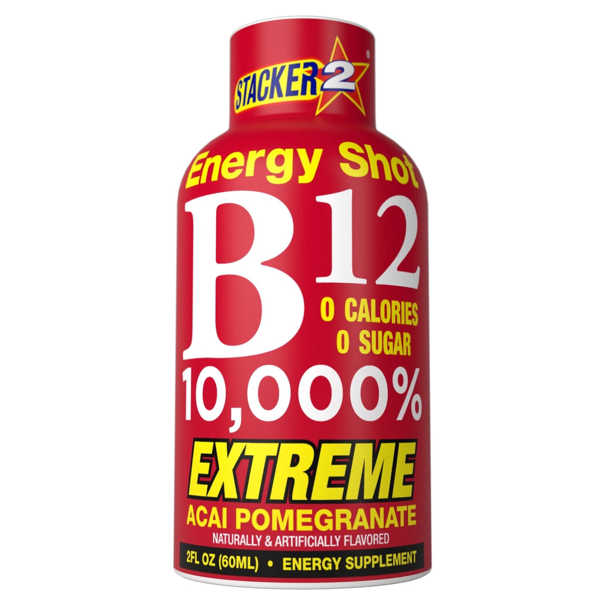BASED BOX B12 Energy Drink Acai Pomegranate front view