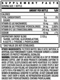 BASED BOX B12 Energy Drink Acai Pomegranate nutritional information
