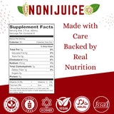 BASIC AYURVEDA Noni Juice 480ml back view