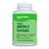Basics AREDS 2 Eye Health Supplement 120 mini softgels front view