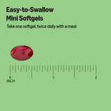 Basics AREDS 2 Eye Health Supplement mini softgels close-up